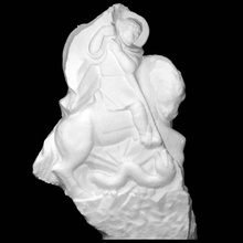 George Chasseur dragon analyse tueur 3d print model - Mito3D