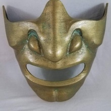 samuray maske mempo sahne Kostüm oyunu maskeler 3d print model - Mito3D