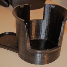 coffee grind dust bowl spare parts sunbeamcoffeenomesstampergrinder 3d print model - Mito3D