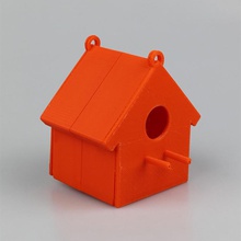 bird house & garden animals birdhouse wild wildlife 3d print model - Mito3D