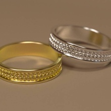 keltisch Hochzeit Ring Schmuck Mode 3d print model - Mito3D
