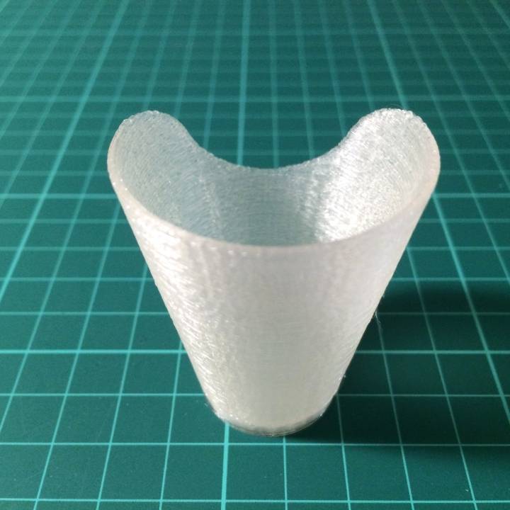 Vaso escotadura jardin 3D print model - Mito3D