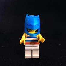 Lego batman casco jumbo juguetes juegos minifig skimbal superhombre 3d print model - Mito3D