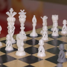 xadrez conjunto vr esculpir borda jogos peito escultura 3d print model - Mito3D
