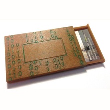 binario scorrimento business card holder giardino store 3d print model - Mito3D
