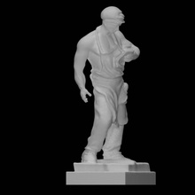 foreman scan man worker 3d print model - Mito3D