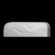 girl sofa scan limestone 3d print model - Mito3D