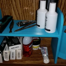 medicine cabinet shelf & garden medicinecabinet 3d print model - Mito3D