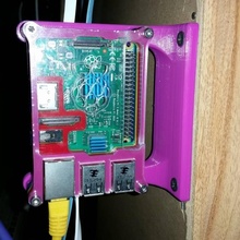 Eleduino framboesa pi arco Iris caso bainha ficar pé aparelhos eletrônicos Raspberry Pi 3d print model - Mito3D