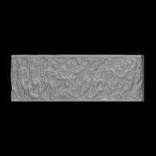 sarcophagus labours hercules scan font 3d print model - Mito3D