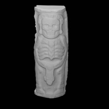 Rahatlama sütun taramak Meksika Maya Yucatan 3d print model - Mito3D