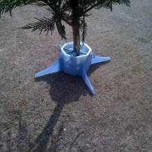 mini Noel ağaç ayakta durmak Bahçe ağacı Treestand 3d print model - Mito3D
