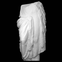 fragment statue woman scan sculpture marble legs 3d print model - Mito3D