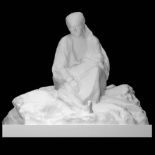 woman reaper child scan bronze 3d print model - Mito3D