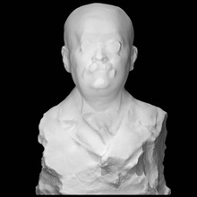 portrait peter boborykin scan head 3d print model - Mito3D