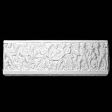 sarcophagus portrait scan roman tomb marble 3dprint grave 3dscan relief marker culturalheritage 3d print model - Mito3D