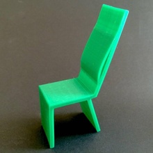 chair & garden comfortable niceangles 3d print model - Mito3D