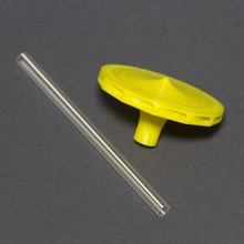 cannuccia giocattoli Giochi trottola soffiatore airtop airspinner 3d print model - Mito3D