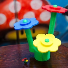 grandeur nature lego fleurs jouets Jeux fleur 3d print model - Mito3D
