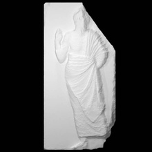 friso 1 escanear mujer alivio cuerpo completo 3d print model - Mito3D