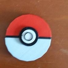 Pokémon pokebola spinner brinquedos jogos inquietação 3d print model - Mito3D