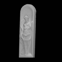 relief saint scan figure marble 3d print model - Mito3D