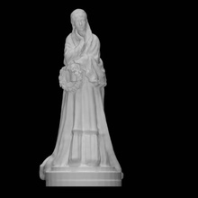 Denkmal giuseppina Datei Scan Marmor Grabstein 3d print model - Mito3D