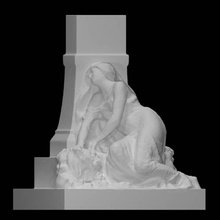 memoriale sukassi scansione cimitero lapide 3d print model - Mito3D