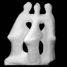 composition scan triple abstract 3d print model - Mito3D