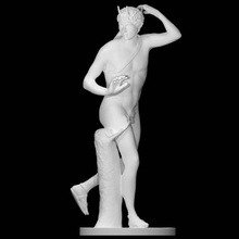 acción escanear mitología escultura bronce masculino 3d print model - Mito3D