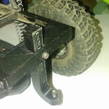 scx10 remolque enganche rc coches rock axial tractor 3d print model - Mito3D