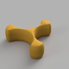 doigt agiter rouleau jouets Jeux jouet agitation fidgetroller fingerroller main silentfidget augmenter motricité 3d print model - Mito3D