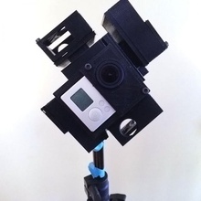 pro 360 adjunto gadgets electrónica cámara gadget gopro video 3d print model - Mito3D