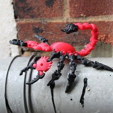 bionic scorpion toys & games animal robot robotic moving movingparts 3d print model - Mito3D