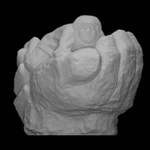 mains analyse enfant abstrait 3d print model - Mito3D