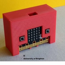 microbit caja educación 3d print model - Mito3D
