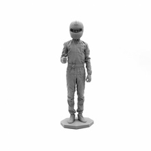 racer helmet fan art 3d print model - Mito3D