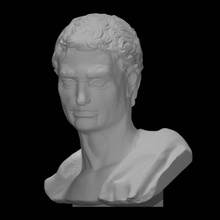 cabeça profeta jeremiah Varredura 3d print model - Mito3D