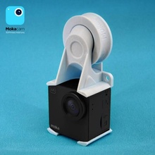 mokacam pulley support gadgets & electronics accessory camera gadget photo photography cam sports supports actioncamera rope mounts 3d print model - Mito3D
