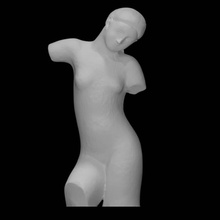 bronze mulher Varredura 3d print model - Mito3D