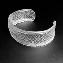 tisser bracelet bijoux manchette 3d print model - Mito3D
