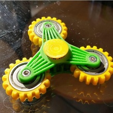 slim gear spinner toys & games gears fidget 3d print model - Mito3D