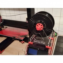 anycubic filamento bobina titolare supporto messa punto impostato costruire 3d stampante tevo nero vedova 3d print model - Mito3D