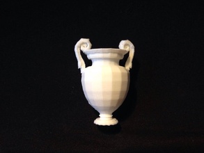 voluta cratere vaso formazione scolastica greco pentola puntello apparecchio 3d print model - Mito3D