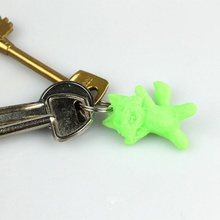 fox Schlüsselanhänger Mode Accessoires Tiere Niedlich keychain 3d print model - Mito3D