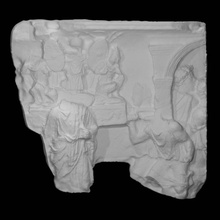fragment historical relief scan 3d print model - Mito3D