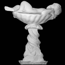 cupid asleep shell scan boy 3d print model - Mito3D