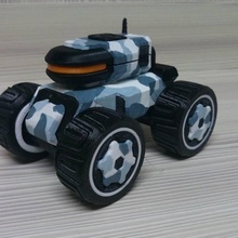 ferngesteuertes Auto Android rc Autos Wagen Arduino Armee 3d print model - Mito3D