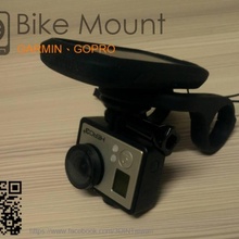 bicyclette monter rechange pièces téléphone Go Pro garmin 3d print model - Mito3D