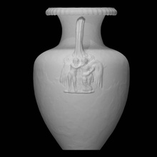 bronze water jar hydria scan 3d print model - Mito3D